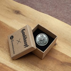 Quartl-Button-Schachtel